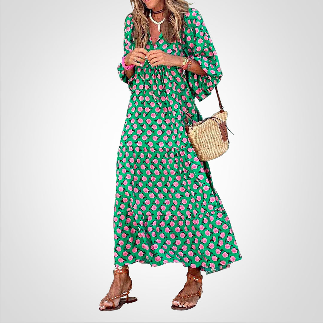 Rana | Farverig kjole