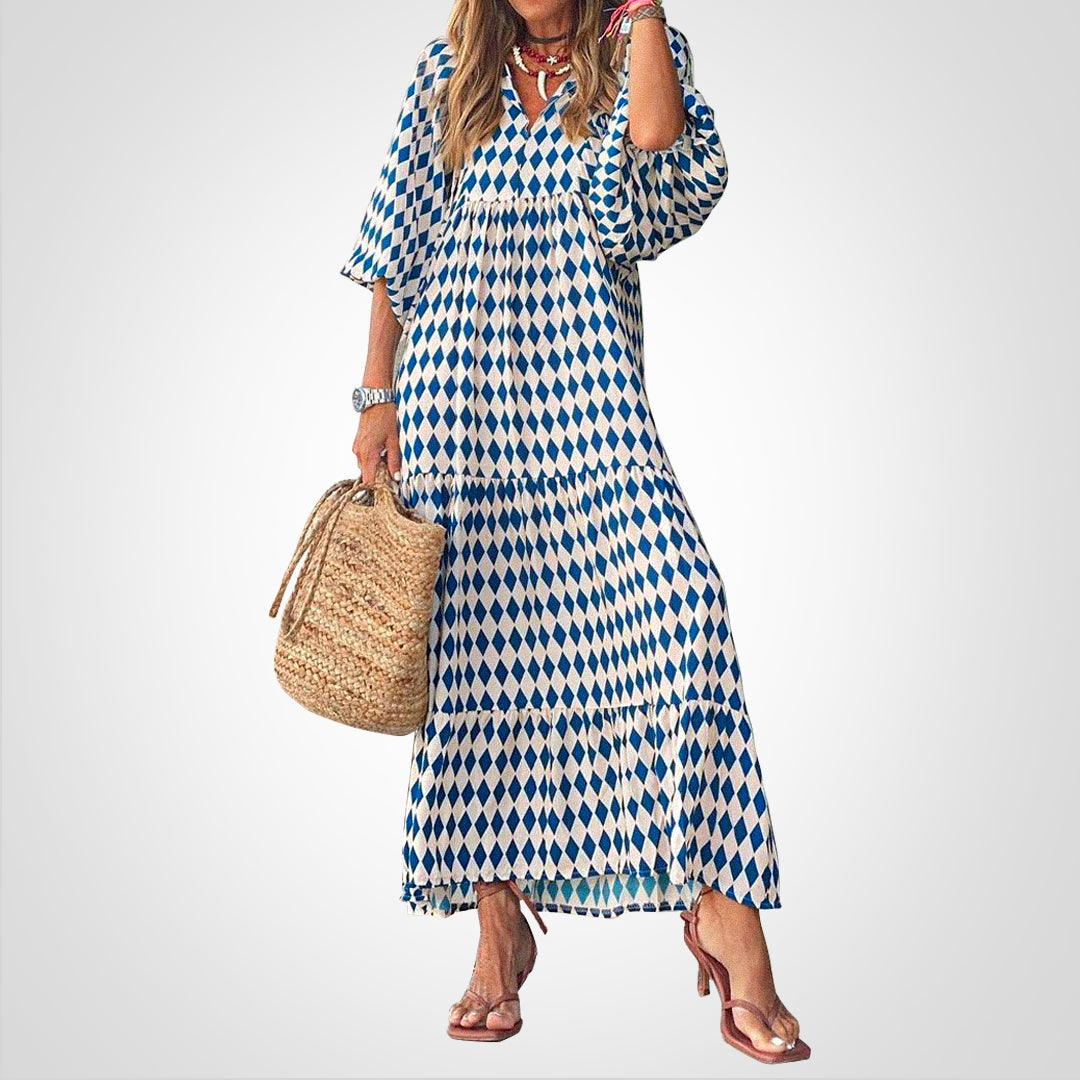 Rana | Farverig kjole