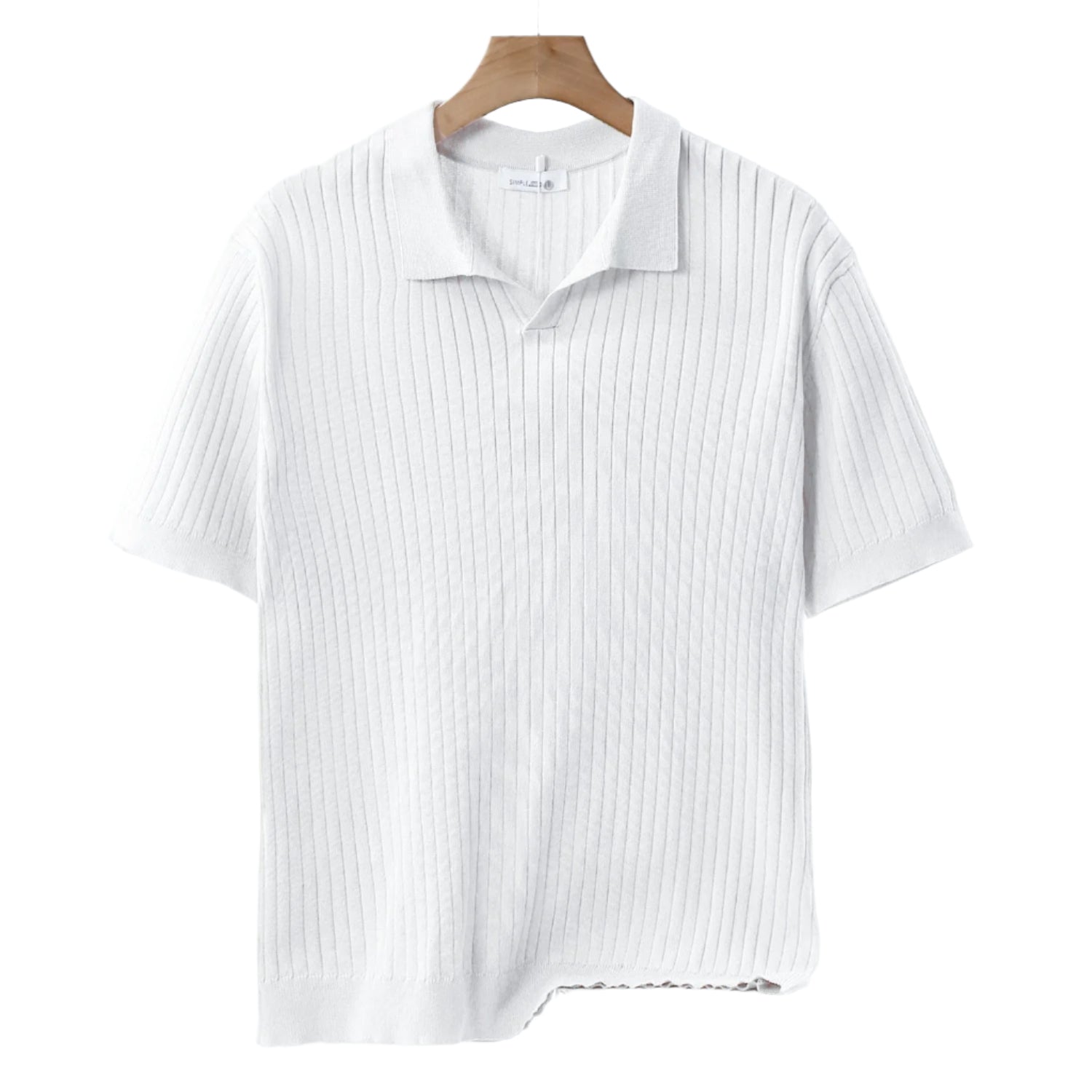 Anton - Strikket polo med krave