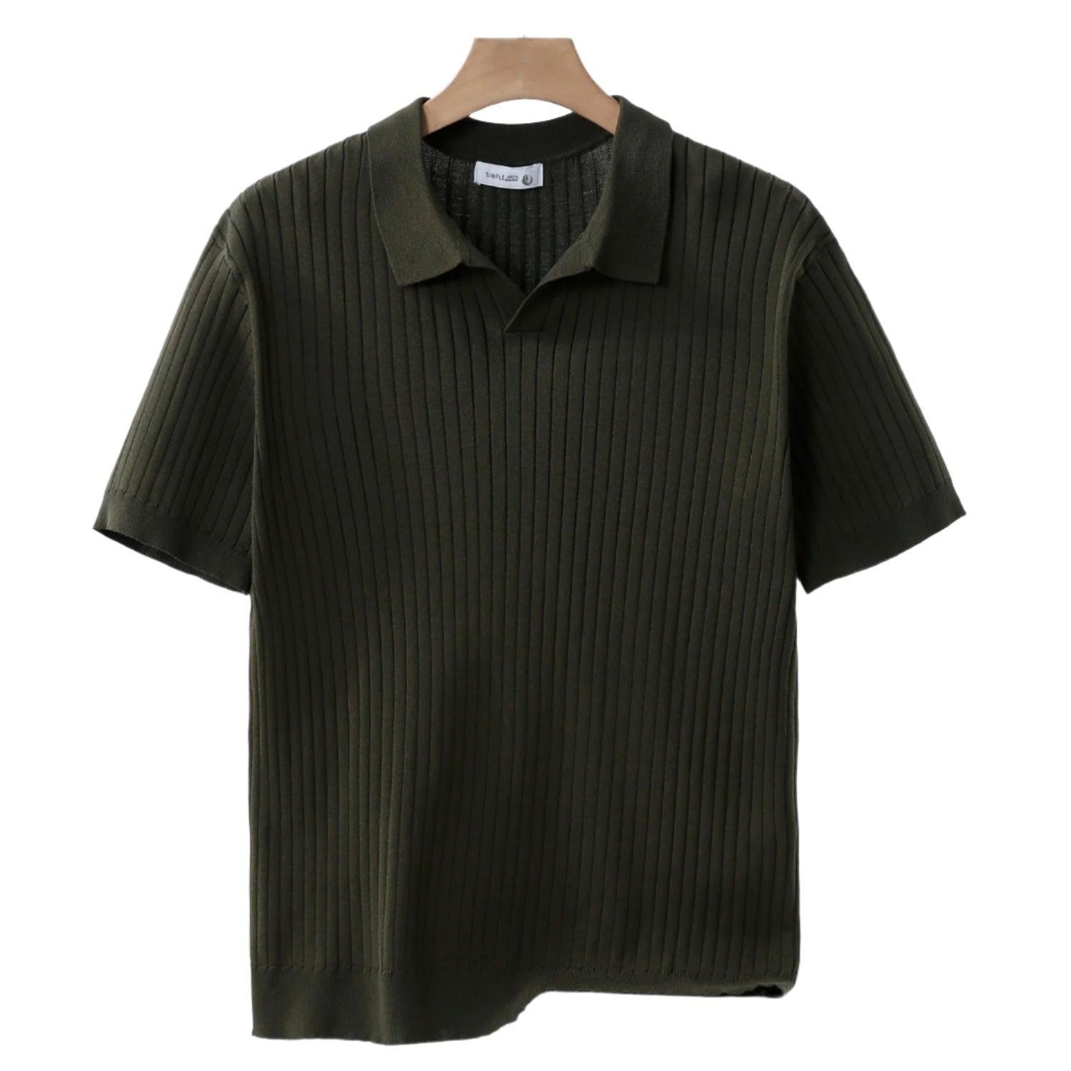 Anton - Strikket polo med krave