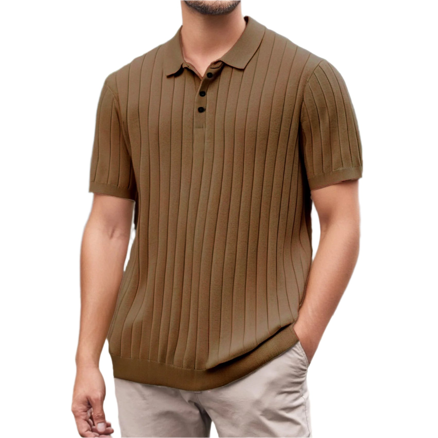 Eric - Ribbet poloshirt