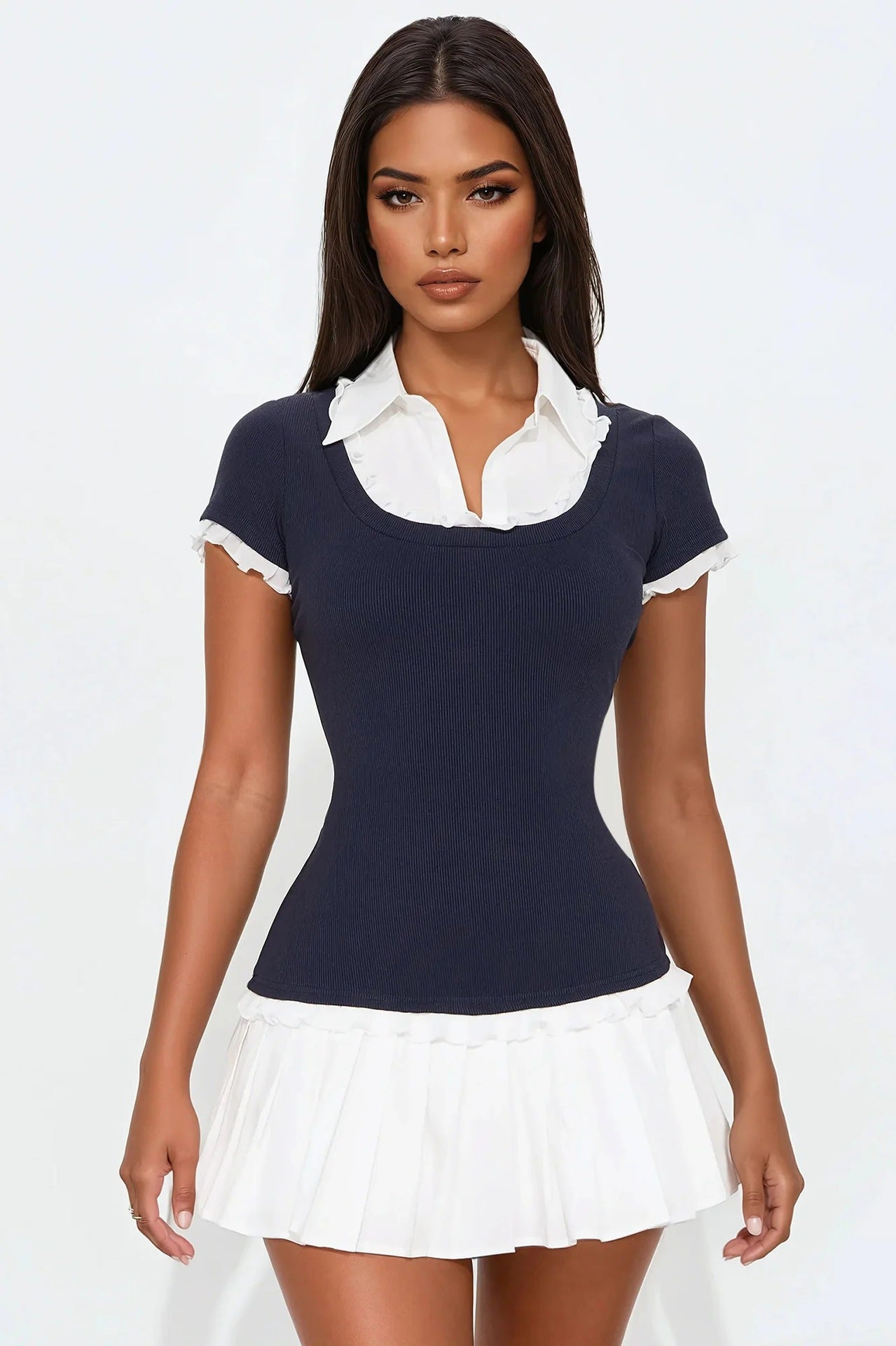 Rafaela - Figurformet, sporty minikjole