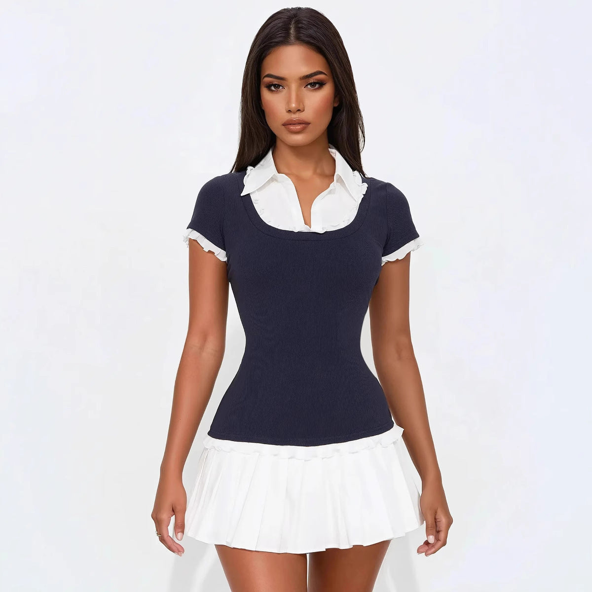 Rafaela - Figurformet, sporty minikjole