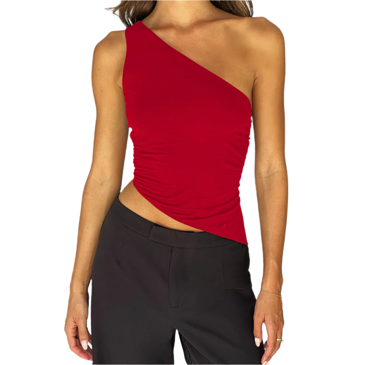 Raya - Asymmetrisk wrap top