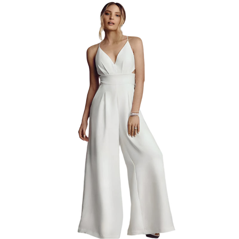 Esther – Elegant Jumpsuit med brede ben