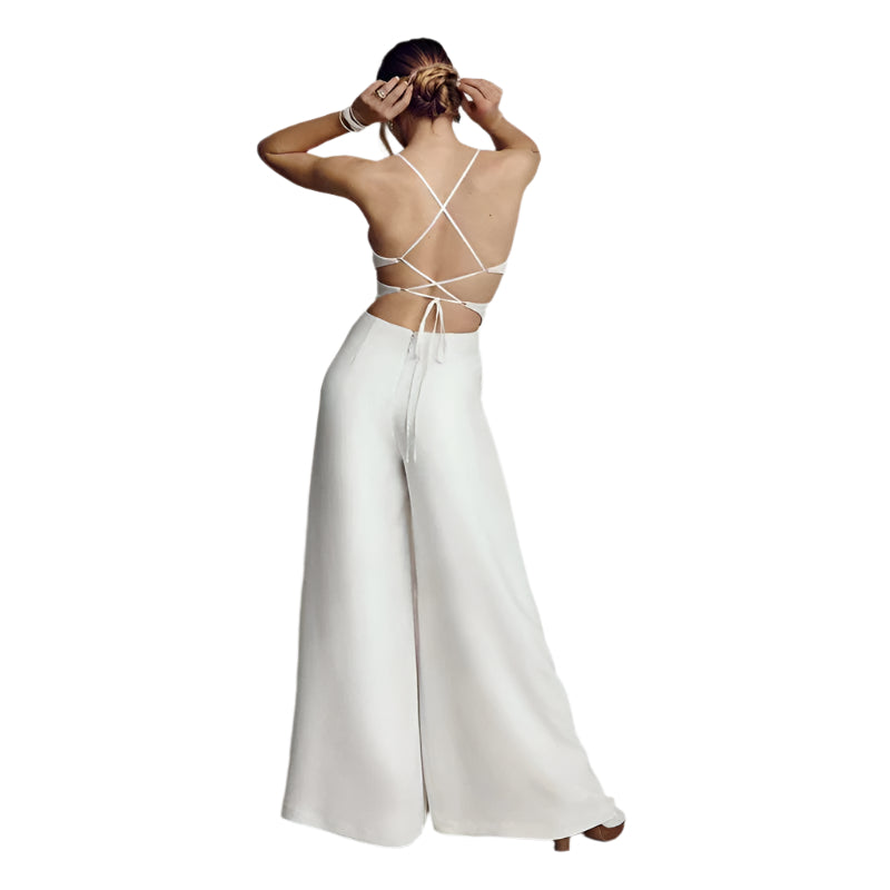 Esther – Elegant Jumpsuit med brede ben