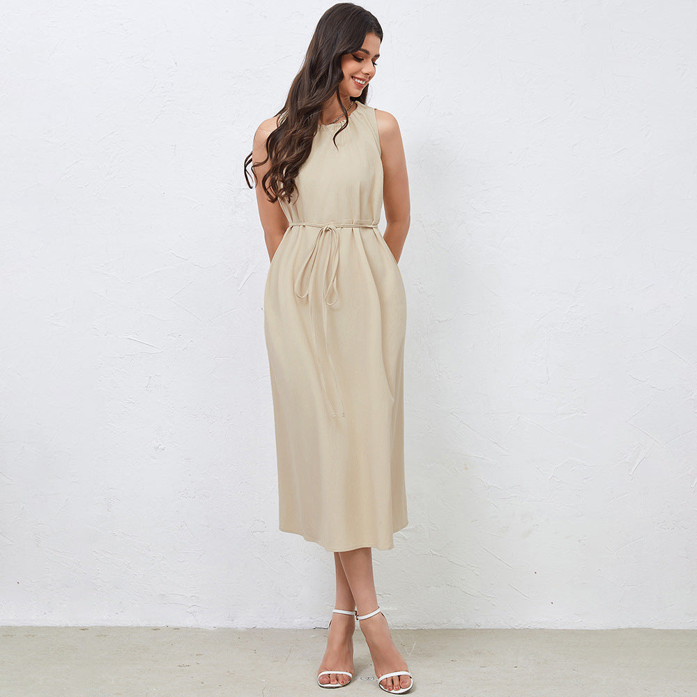 Wendy - Snøresko med slim fit plisseret rygkjole