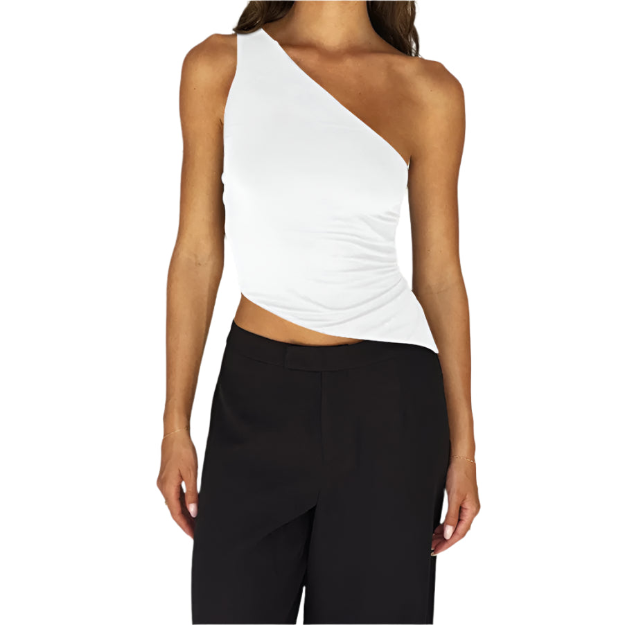 Raya - Asymmetrisk wrap top