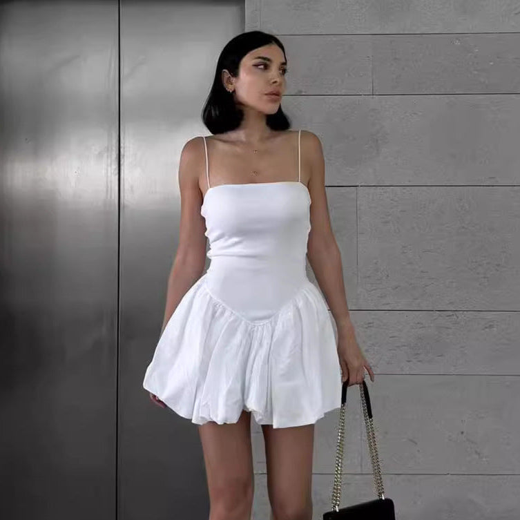 Nicole - Voluminøs minikjole