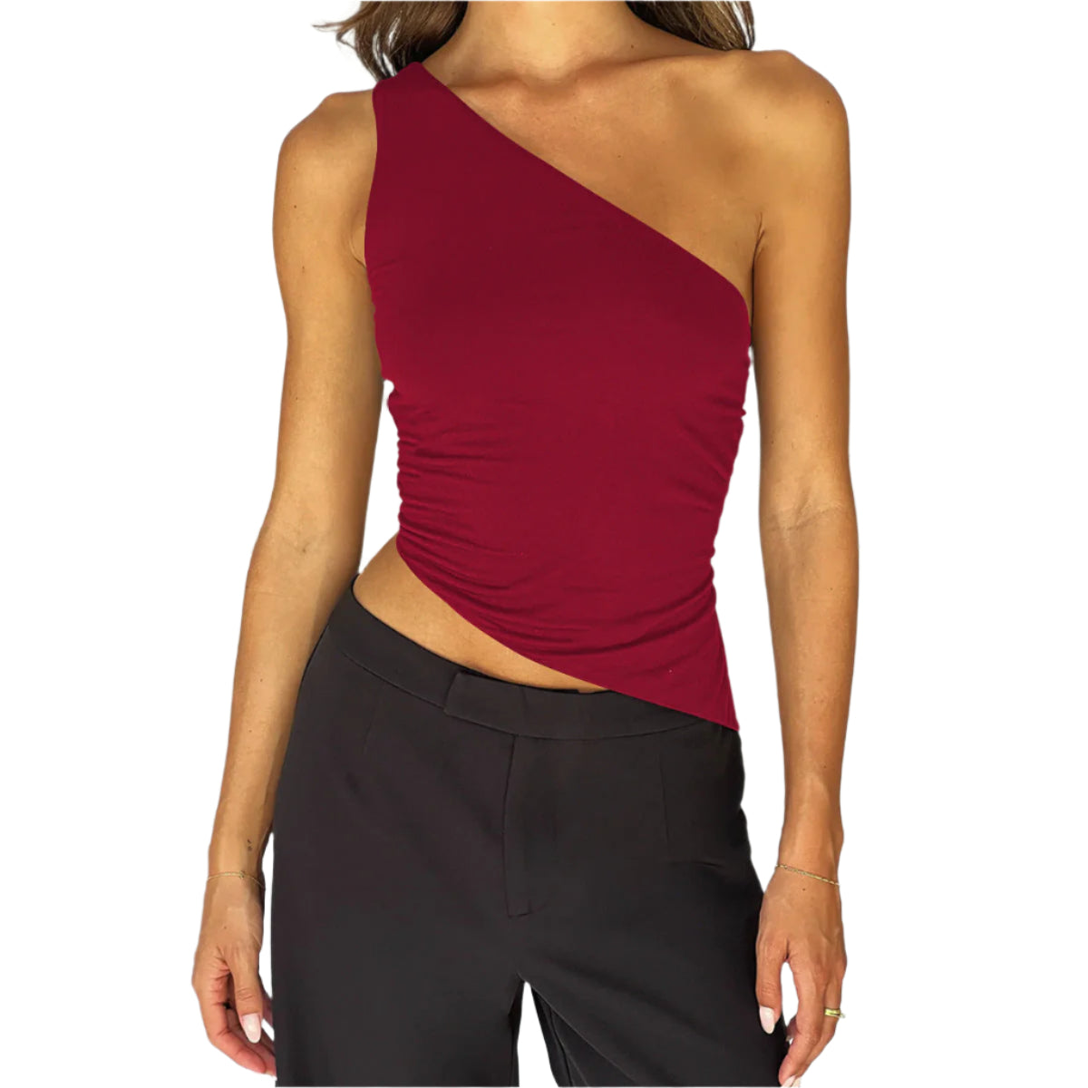 Raya - Asymmetrisk wrap top