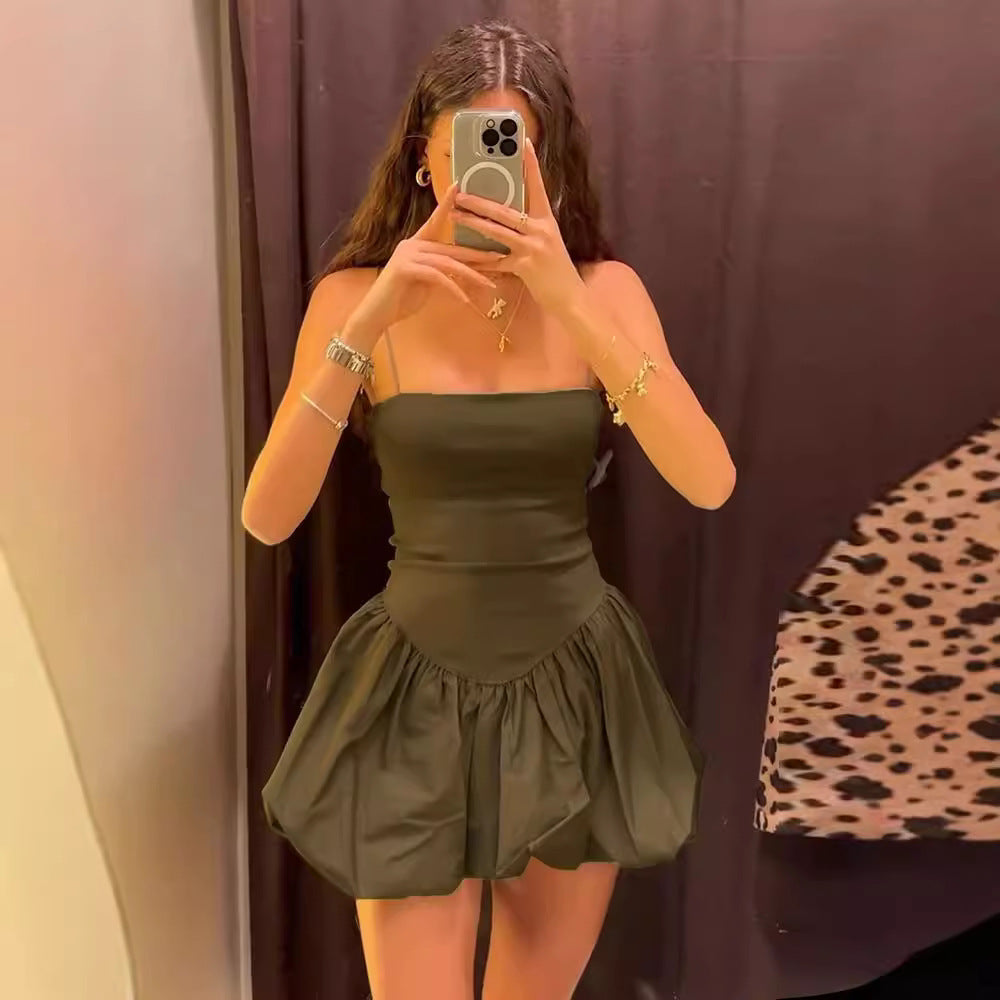 Nicole - Voluminøs minikjole