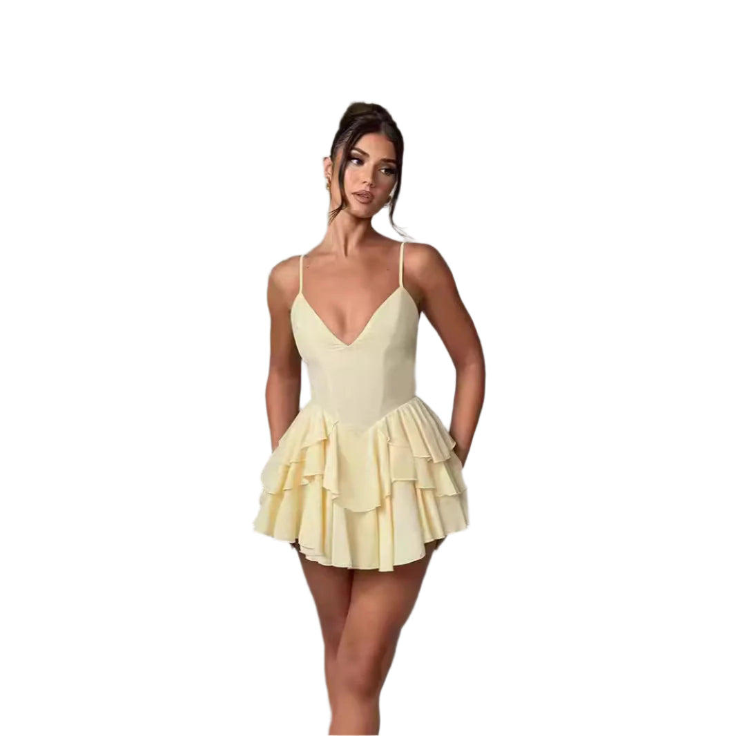 Wren - Flæsedetaljer luftig sommerkjole