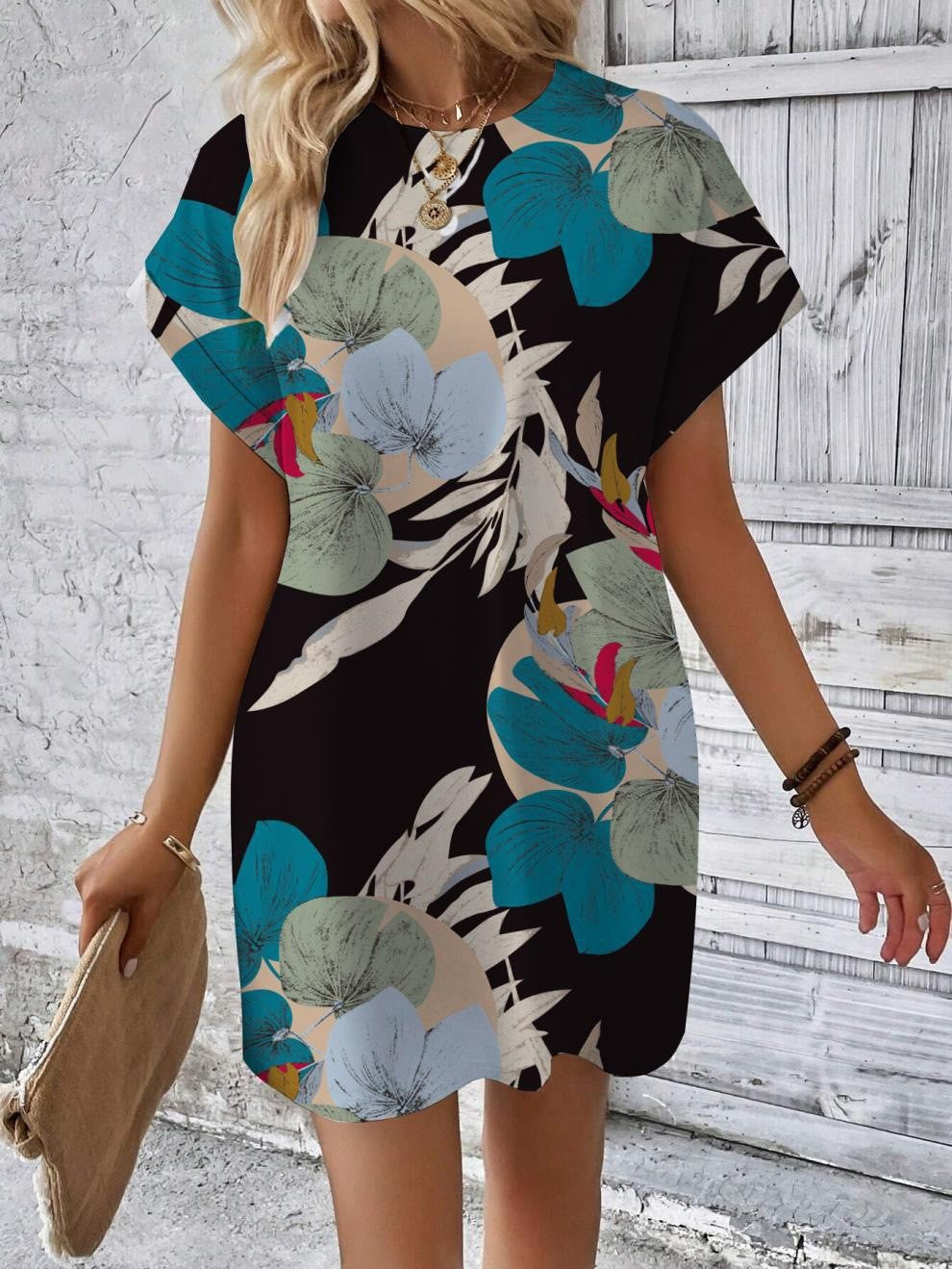 Dahlia - Strikket kjole med lommer