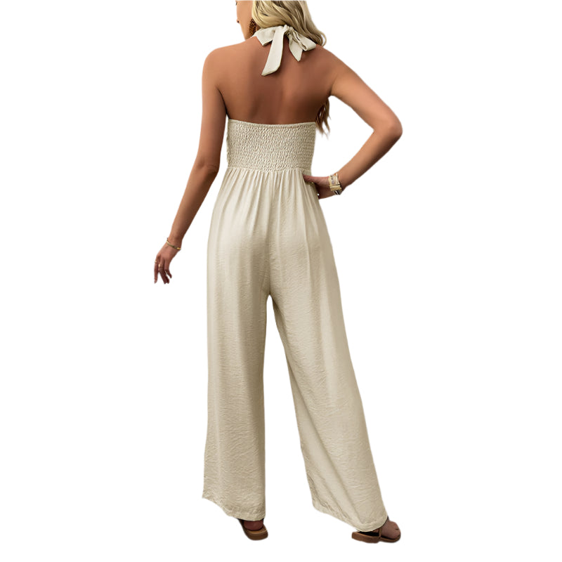 Lily - Jumpsuit med knapstolpe