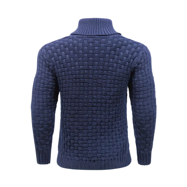 William - Strikket sweater med knapper-3