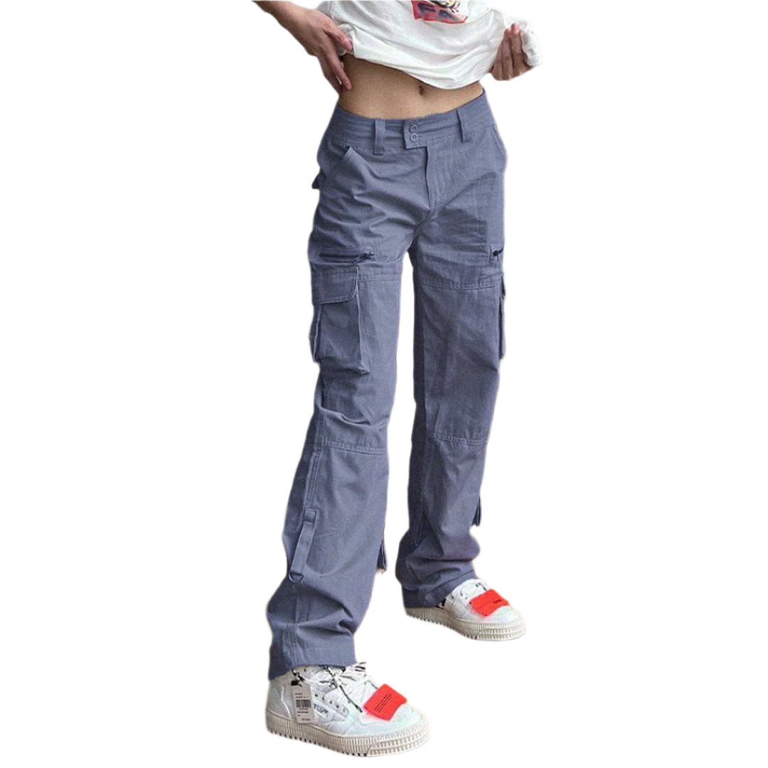 Penelope - Cargobukser med afslappet pasform