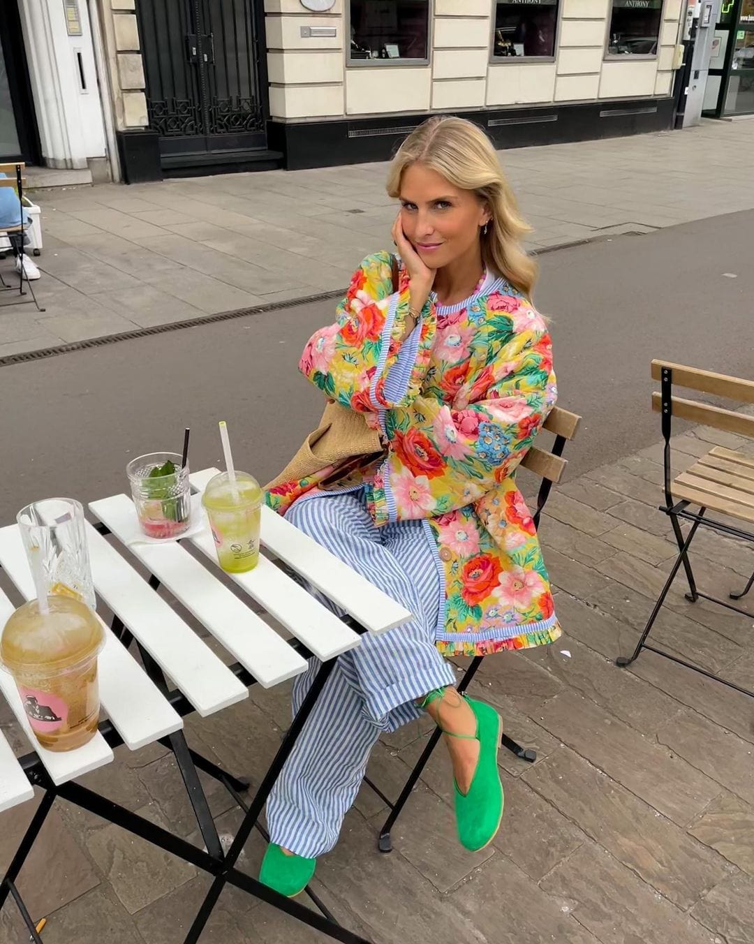 Savanna - Smuk blomstret jakke