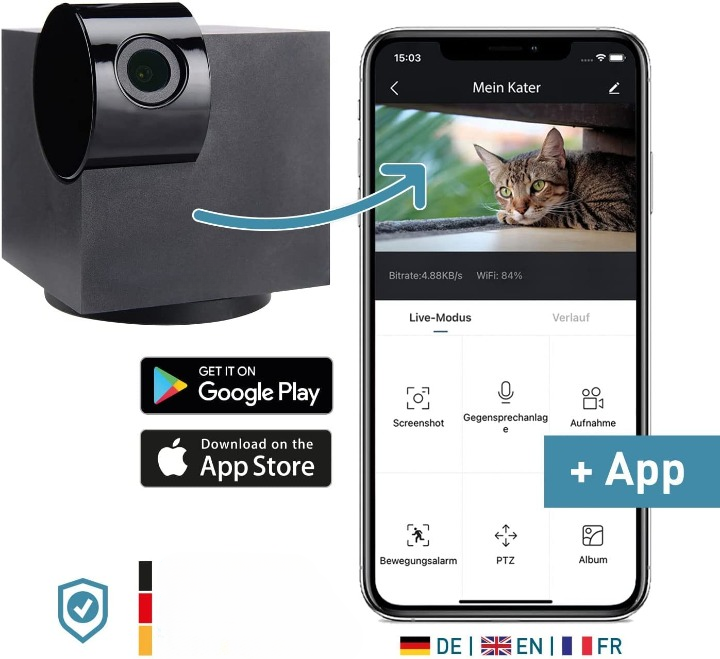 GuardianPaw - 360° kamera til kæledyr