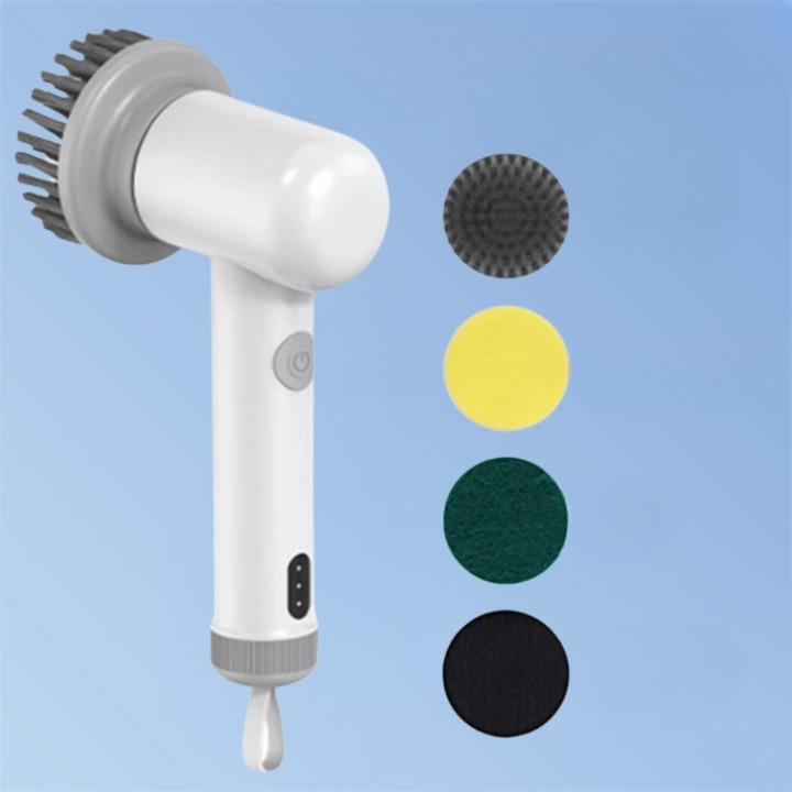 CleanForce – Elektrisk skrubbebørste Professionel køkken- og komfurrenser