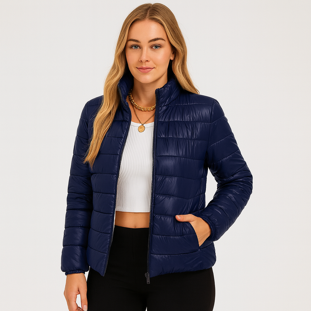 Quiltet dynejakke | Det essentielle