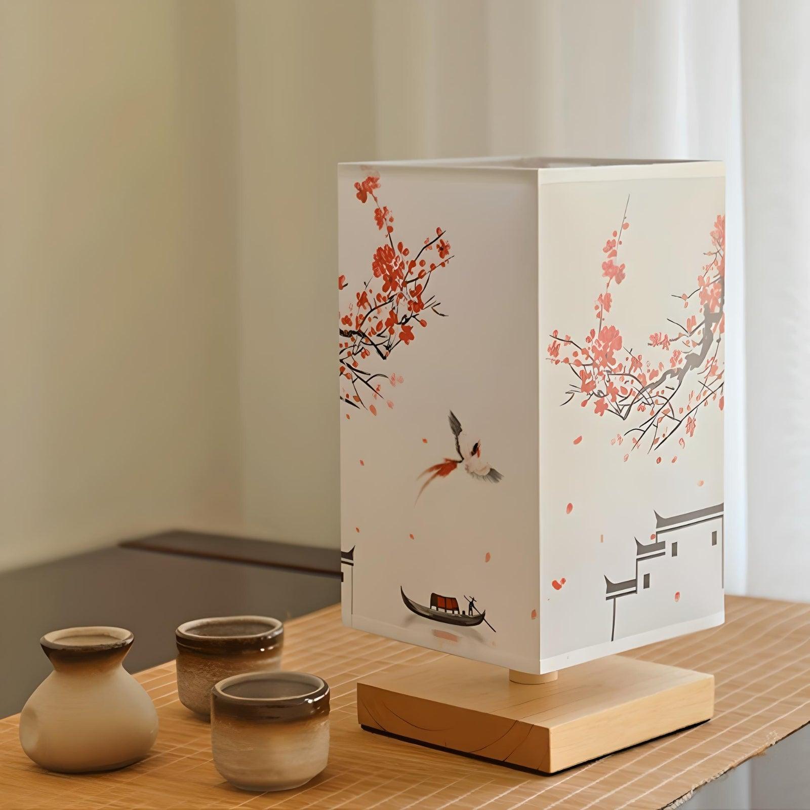 SakuraLight – Dæmpbar bordlampe i japansk stil