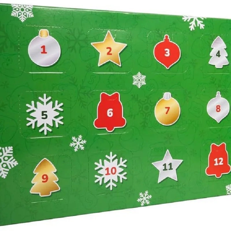 Adventskalendersæt med plysdyr