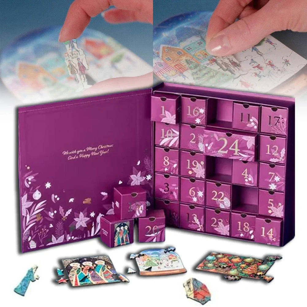 24-dages julepuslespil adventskalender