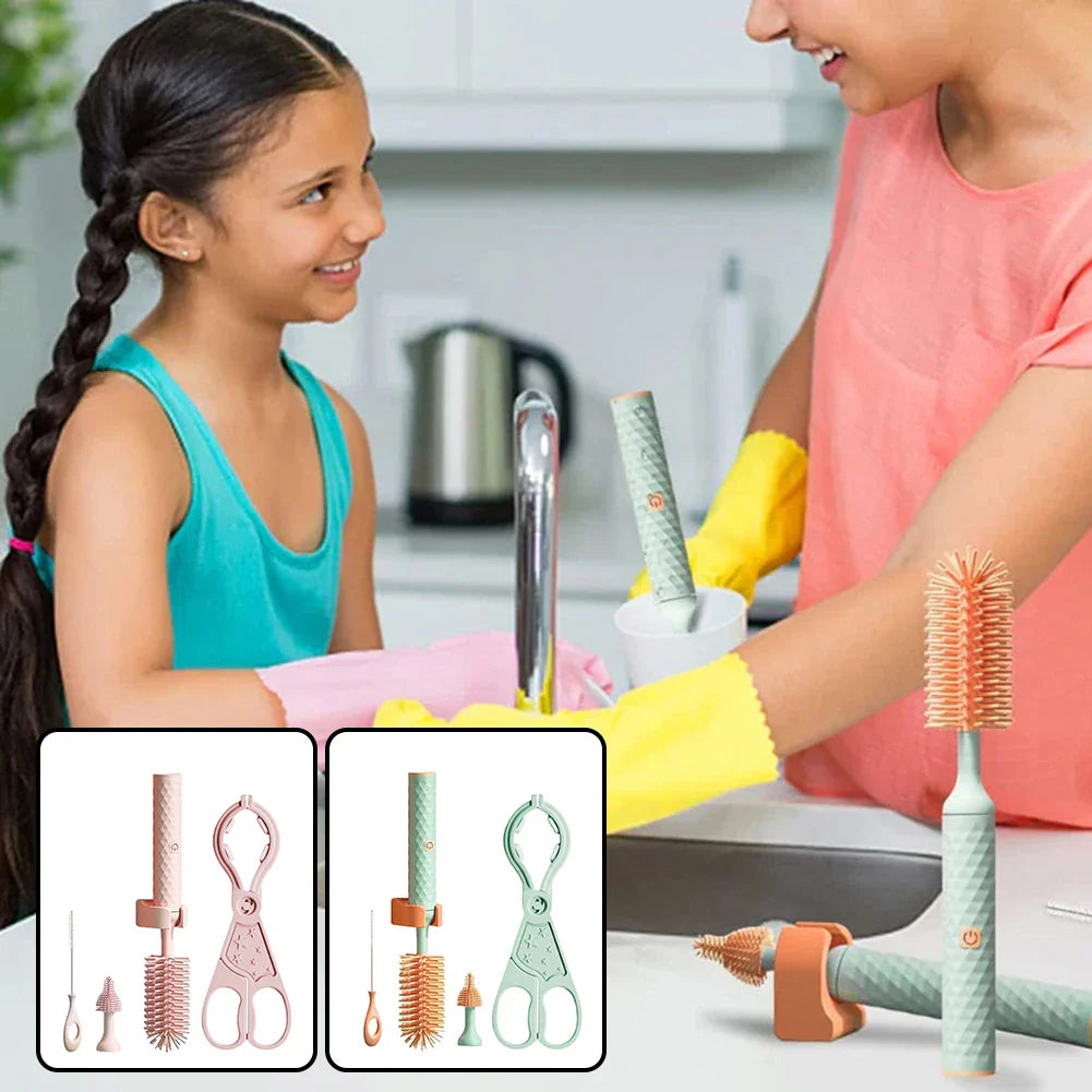 SpinClean™ | Elektrisk roterende flaskebørste