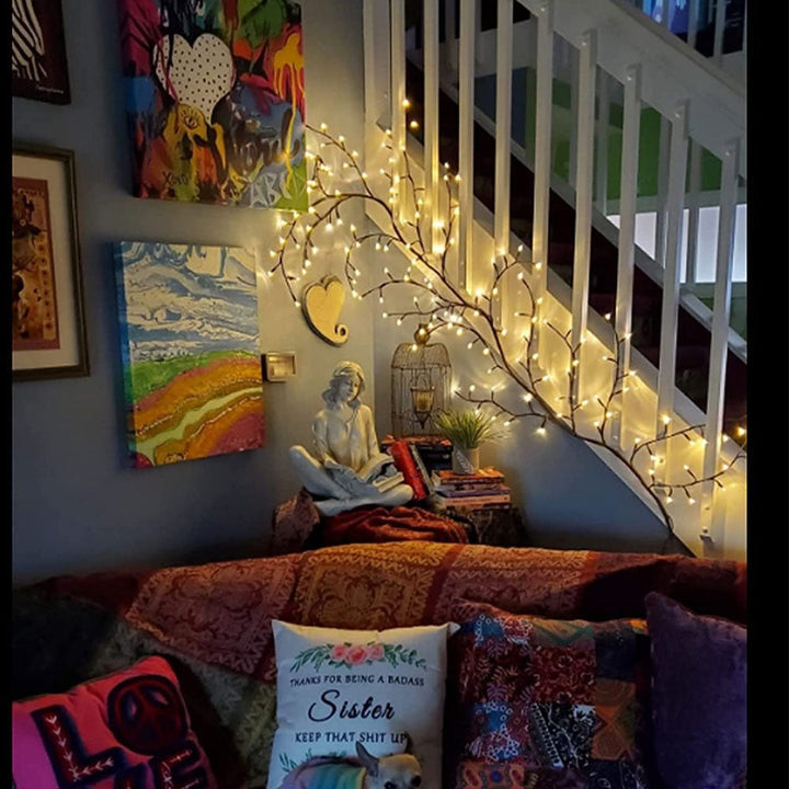 TwilightTwigs - Unik og fleksibel pilekvistformet lys guirlande