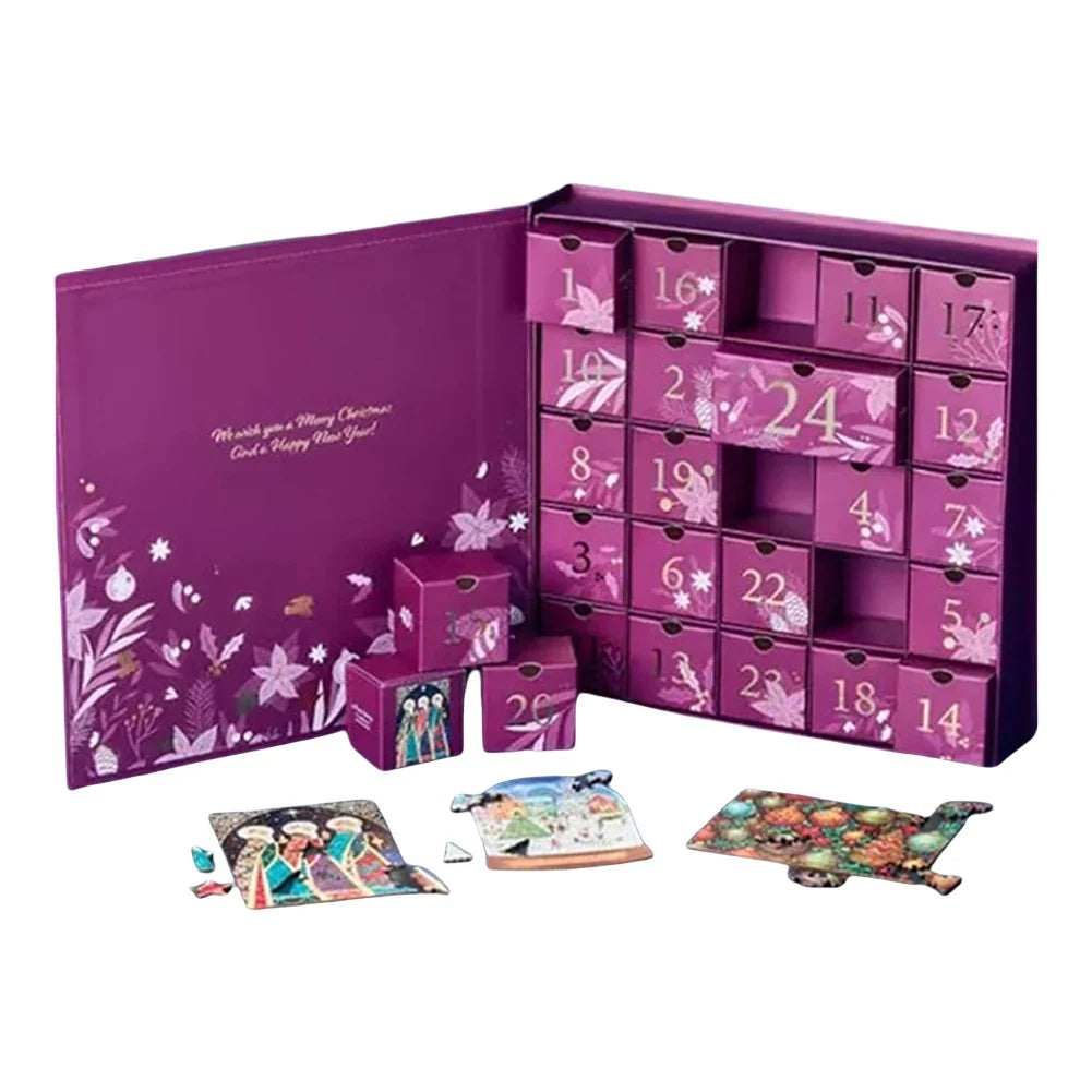 24-dages julepuslespil adventskalender