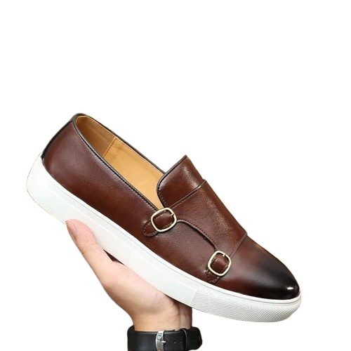 Buckleon - Sofistikerede slip-on sko med spænde