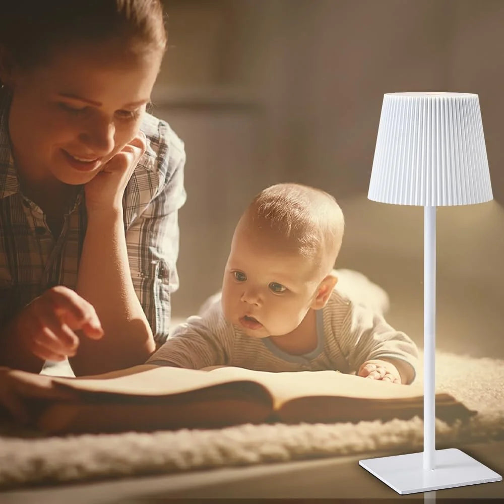 Klassisk LED-bordlampe med sensor