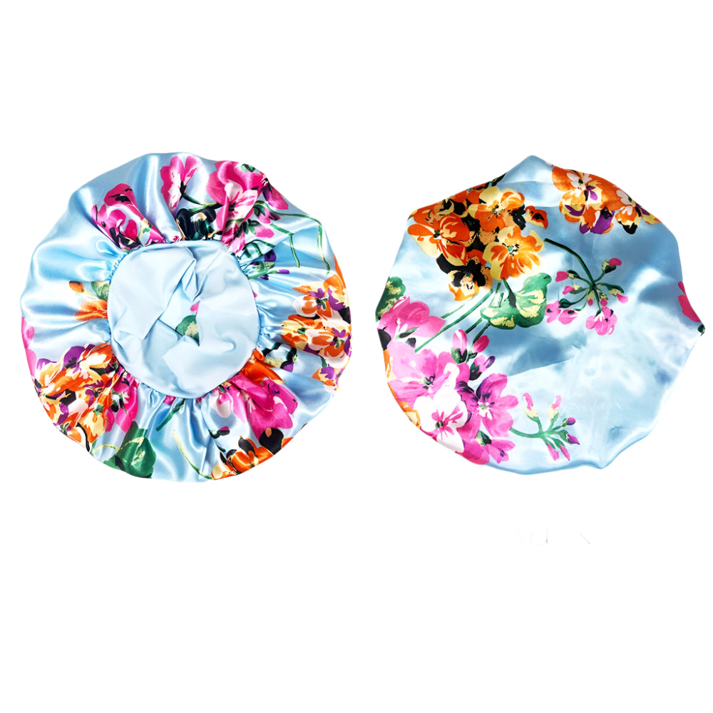 Vrouwen slaapmuts met bloemenprint