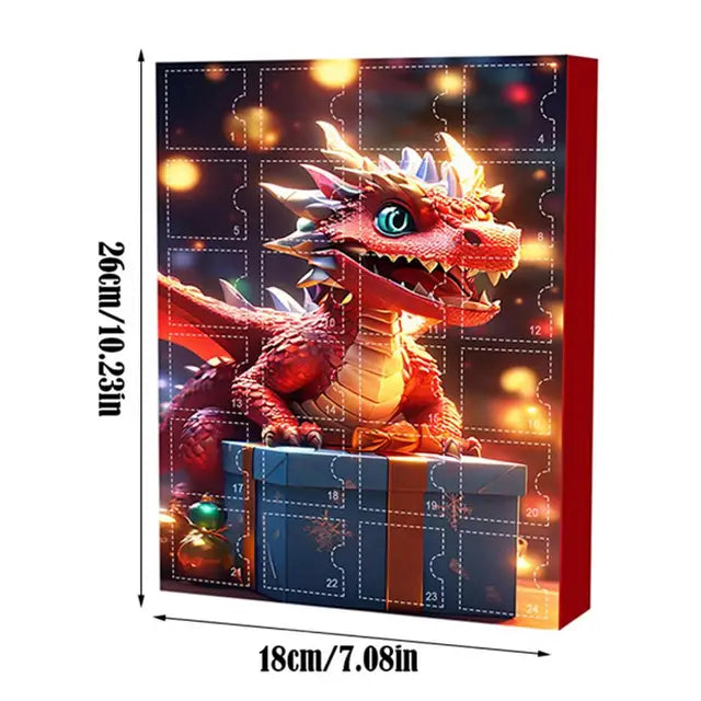 24-dages puslespil Drage Adventskalender