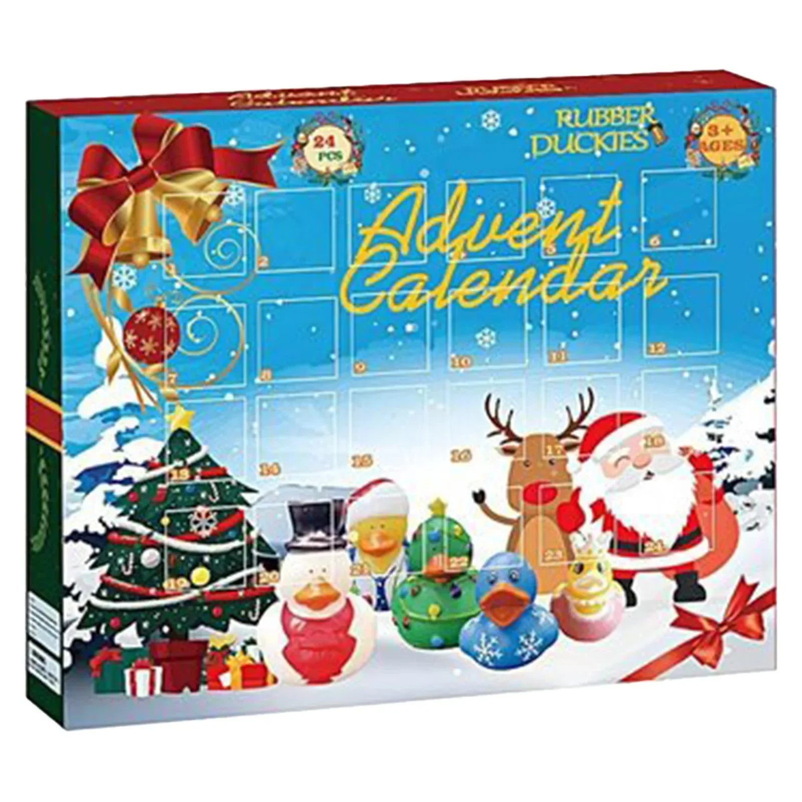 Jule-nedtælling Rubber Duck adventskalender