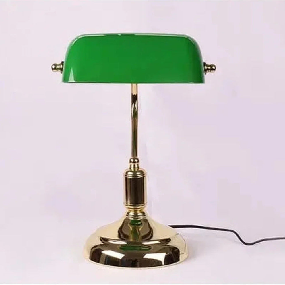 Eclipta – Vintage Banker-lampe