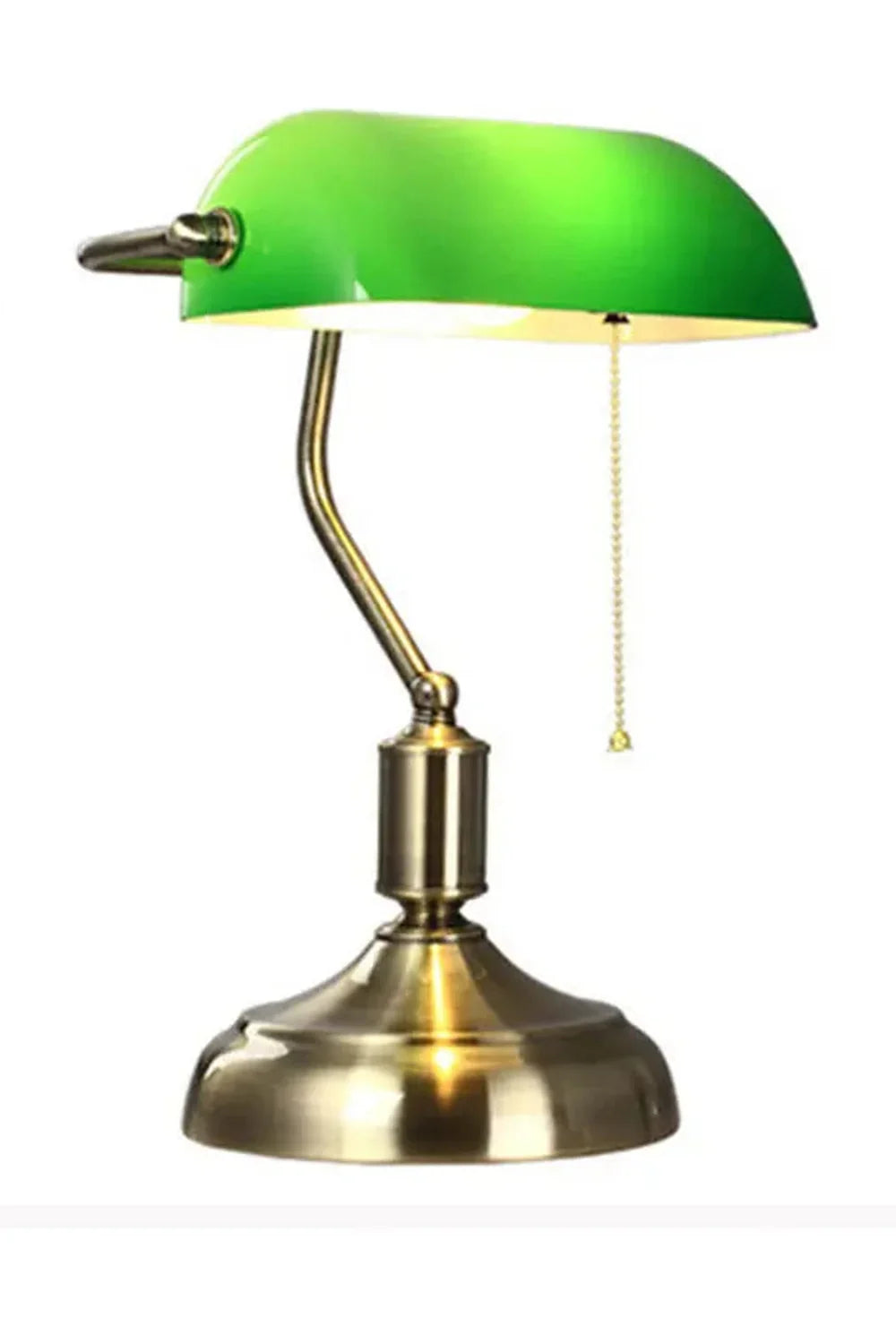 Eclipta – Vintage Banker-lampe