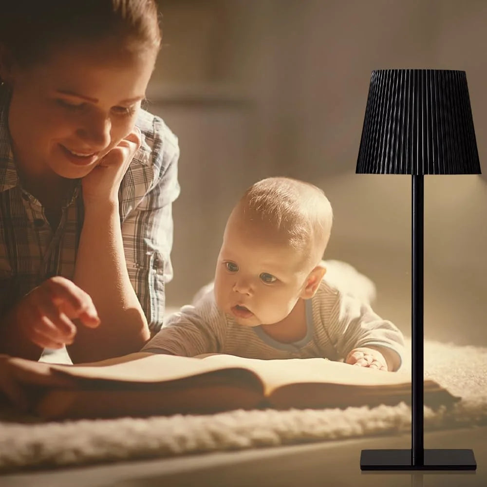 Klassisk LED-bordlampe med sensor