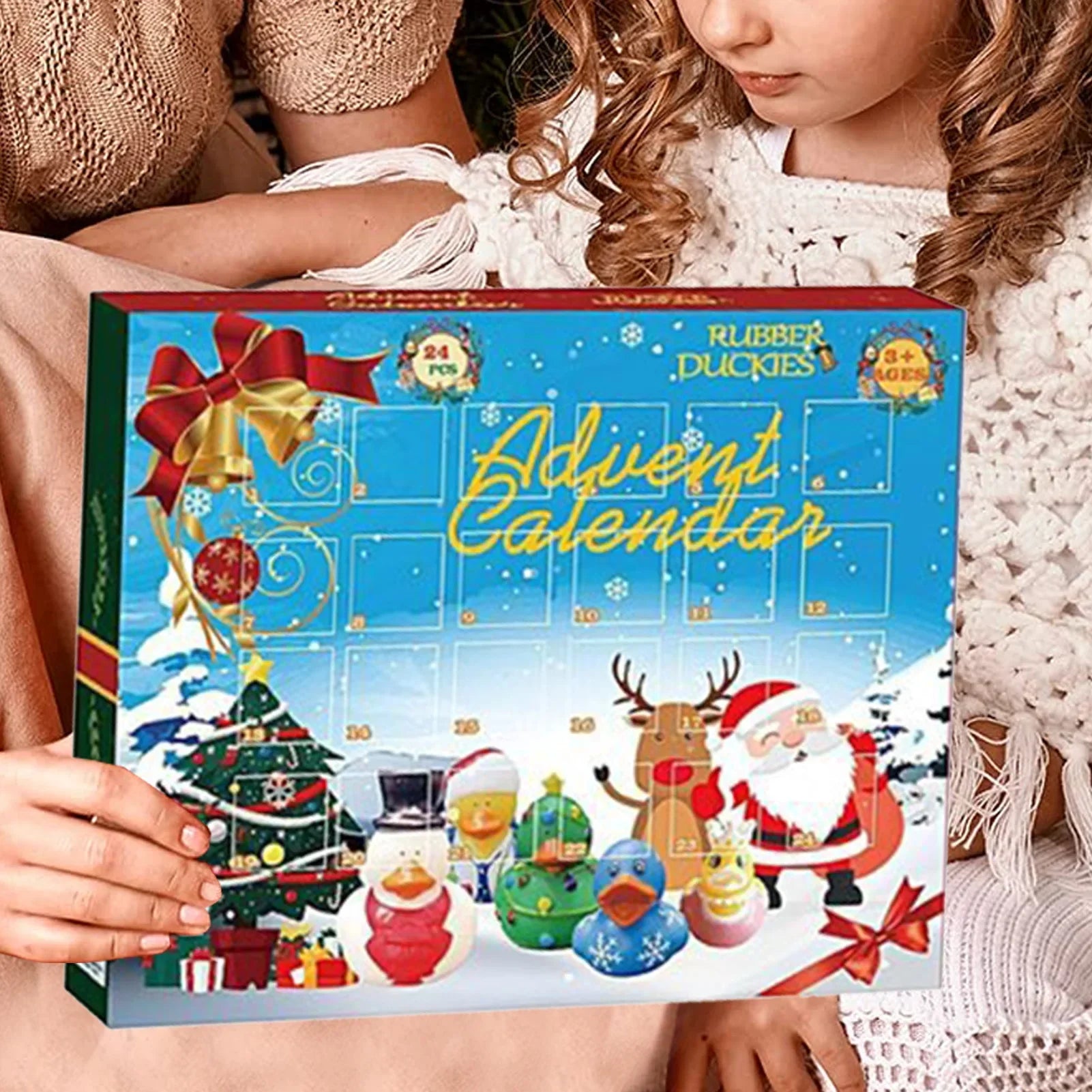 Jule-nedtælling Rubber Duck adventskalender