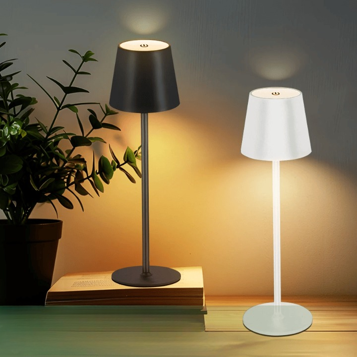 MoodyLamp - LED genopladelig Mood Touch Lighting skrivebordslampe