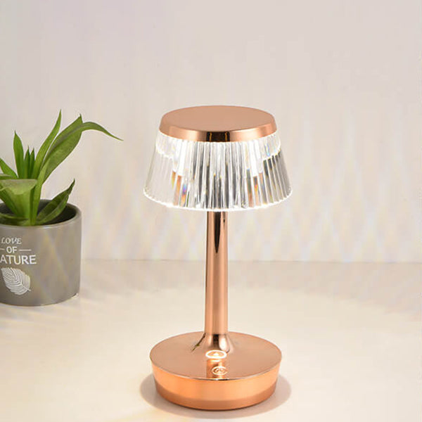 Krystal Mushroom LED Bordlampe