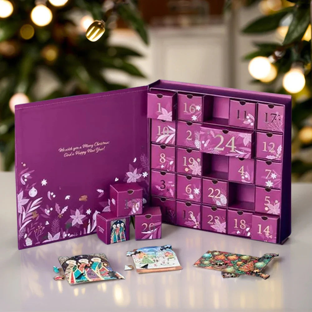 24-dages julepuslespil adventskalender