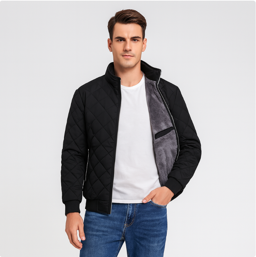 Tobias | Quiltet vinterjakke til mænd