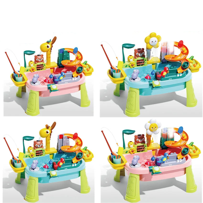 TinyFishers - Fiskelegetøj med vandvask til tidlig uddannelse