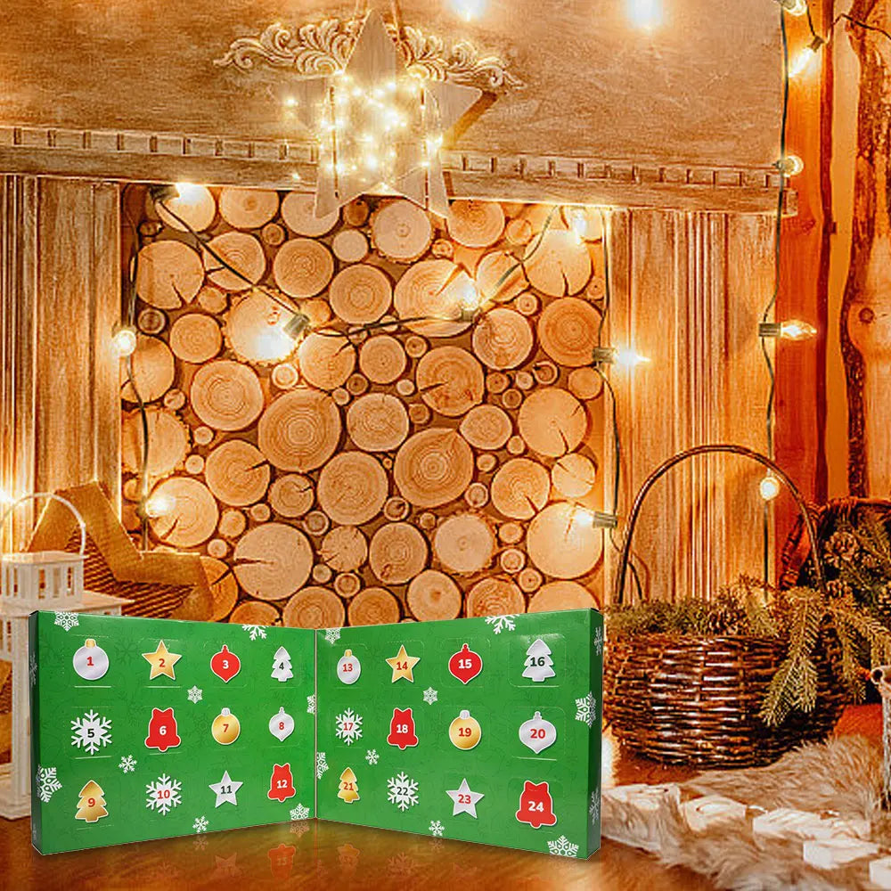 Adventskalendersæt med plysdyr