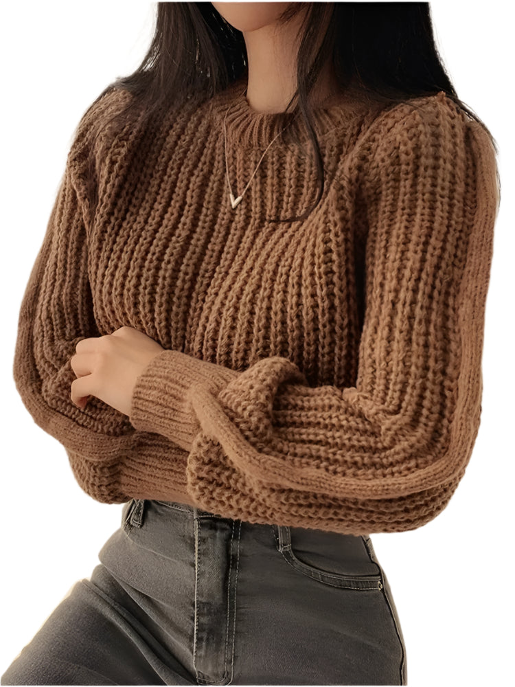 Sandra - Elegant langærmet trøje