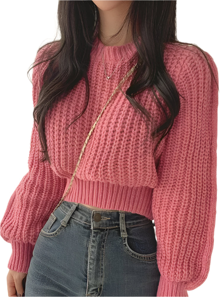 Sandra - Elegant langærmet trøje