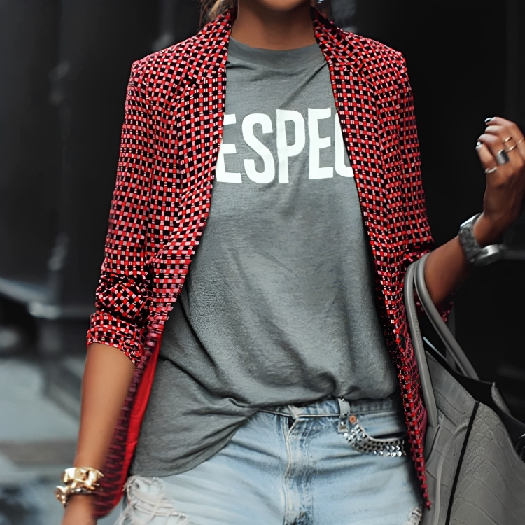 Sigrid | Afslappet langærmet blazer