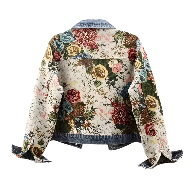 Dolly - Blossom denimjakke