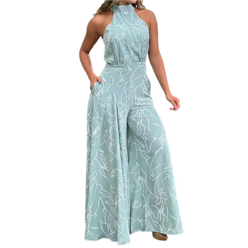 Veronica - grime jumpsuit med tryk